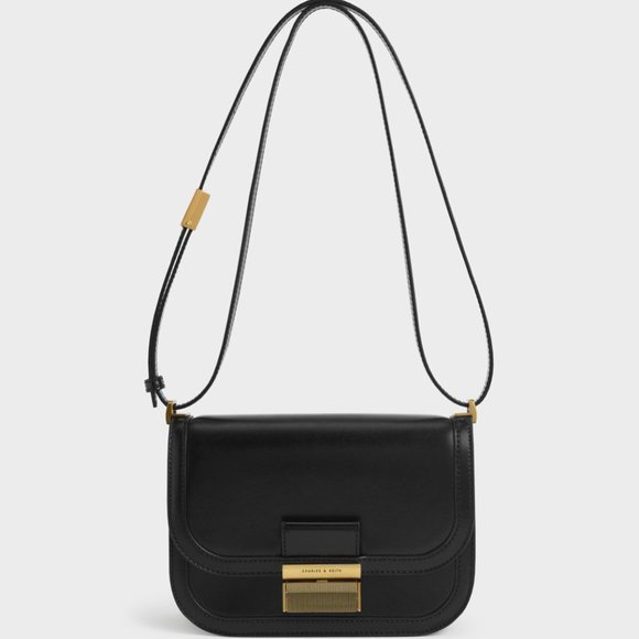 Charles & Keith Handbags - NEW Charles & Keith Charlot Bag - Black (Similar to Celine Box Bag)